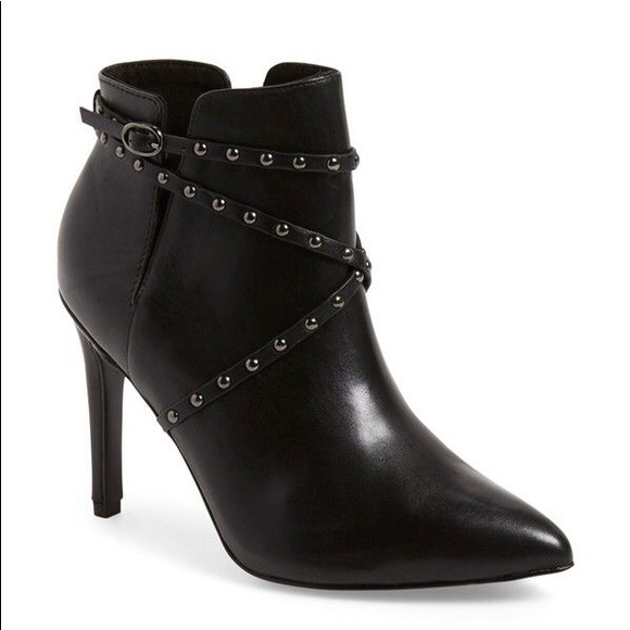 Topshop Shoes - Topshop Humour black studded booties